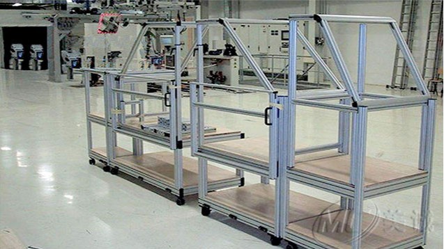 移動鋁型材貨架 移動鋁型材貨架