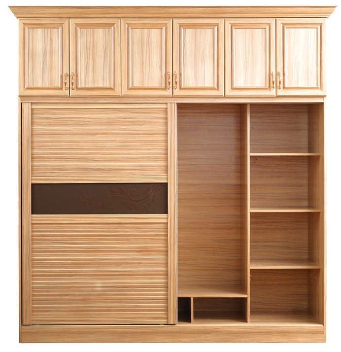 全鋁衣柜-01（風格：中式；顏色：黃檀）