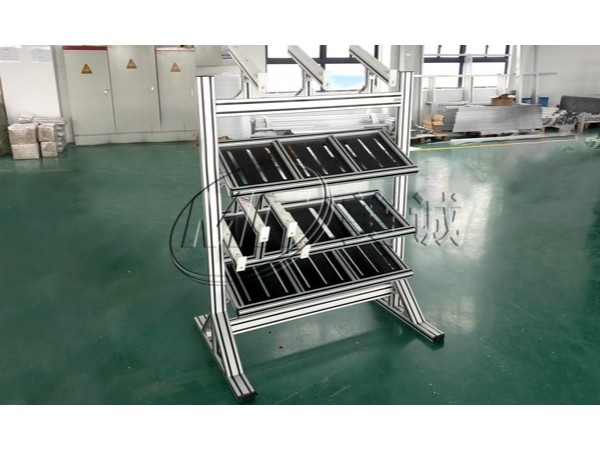 鋁型材展示架，材質(zhì)不止這一種