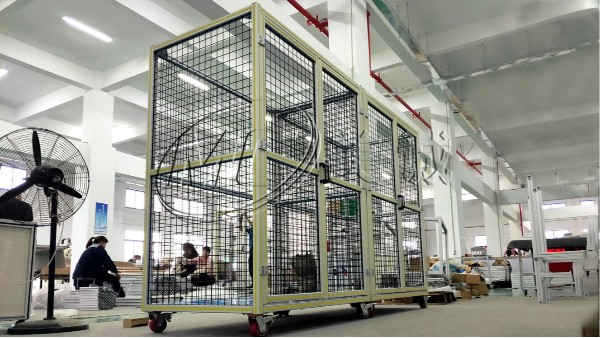 工業(yè)鋁型材安全圍欄 工業(yè)鋁型材安全圍欄